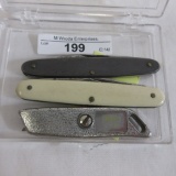 3 pocket knives