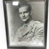 Robert Morgan WWII pilot signed photo