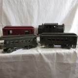 Lionel Train Observation cars and Engine