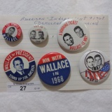 1968 Political badges