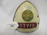 Fire Helmet Plaque-Glenwood Springs Co.