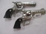 2 Kilgore cap pistols NOS