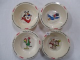 4 cereal bowls Kelloggs