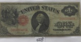 1917 $1 large note