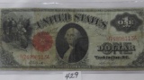 1917 $1 large note