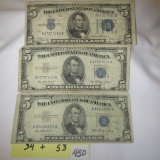 1934 $5 Silver Certificate