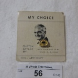 My Choice Goldwater tie tac