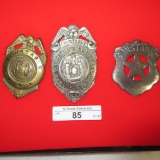 Frewsburg (3) Early Constable Badges