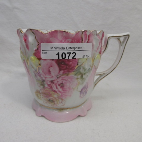 RS Prussia floral shaving mug, Iris mold