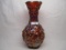 Imperial amber Loganberry vase.  Very nice!