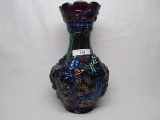 Imperial electric purple Loganberry vase. A Stunner!