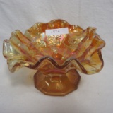 Mburg Radium Mari Strawberry Wreath Compote Square with Tight Crimped Edge,