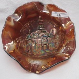 Millersburg radium purple COurthouse bowl