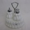 Fenton Milk Glass Condiment Set