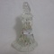 Fenton Clear Frosted Doll Figurine HP