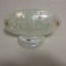 Fenton White Opal Fenton Glass Logo HP Oval 1988 Natl. Sales Meeting