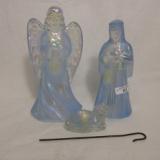 Fenton Gloria Angel, 3-pc Angel, Shepherd, & Lamb