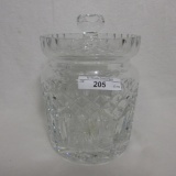 Waterford Covered Fruit Jar