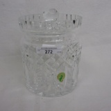 Waterford Covered Fruit jar
