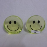 Fenton Yellow Smiley Face Sales Meeting 2002