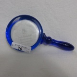 Cobalt/Clear magnifier Logo 