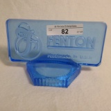 Fenton Blue Opal Fenton Glass Logo