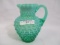 Fenton hobnail syrup pitcher