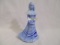 Fenton blue slag bridesmaid doll