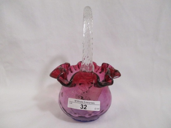 Fenton Mulberry basket 6"