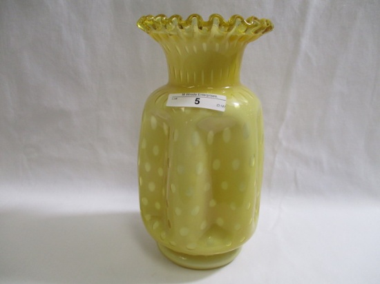 Fenton 7.5" controlled bubble vase