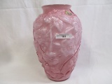 Fenton cased dogwood vase 11