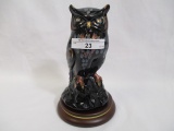 Fenton decorated owl 5.5