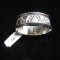 Mexican silver stamped 925 bangle w/hinges