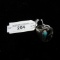 Sterling and Turquoise Ring 10.5