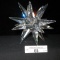 Swarovski crystal w/original box Medium star candle holder-box 50