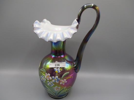 Fenton 11" HP Purple Cased Pitcher