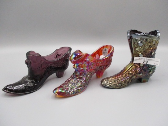 3 Fenton Shoes as shown