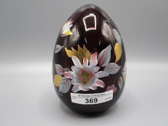 Fenton " HP Purple Blown Egg - Barbour