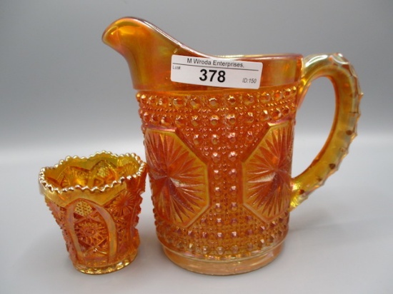 Fenton Mari Milk Pitcher and Toothpick