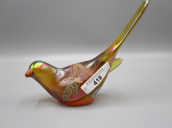Fenton HP Irid. Happiness Bird