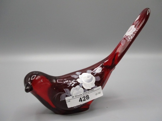 Fenton HP Red Happiness BIrd