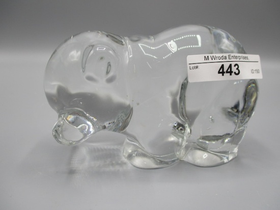 Fenton Crystal Bear