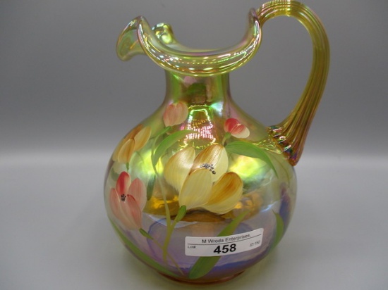 Fenton HP Golden Harvest Pitcher