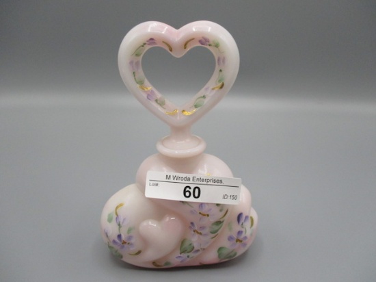 Fenton HP Roselene Perfume Bottle