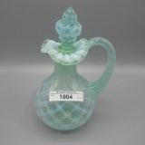 Fenton Cruet- opal lattice