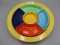 Fiesta ware lazy susan multicolor set