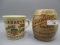 2 adv. mugs- Hershey VAnilla chocolates & Ericksons Portland Ore.