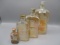 4 sizes of Golden Wedding bottles as shown