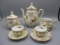 Old Ivory #84 Silesia Teaset with 2 cup and saucer