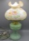 Aladdin lamp with hand painted shade 10